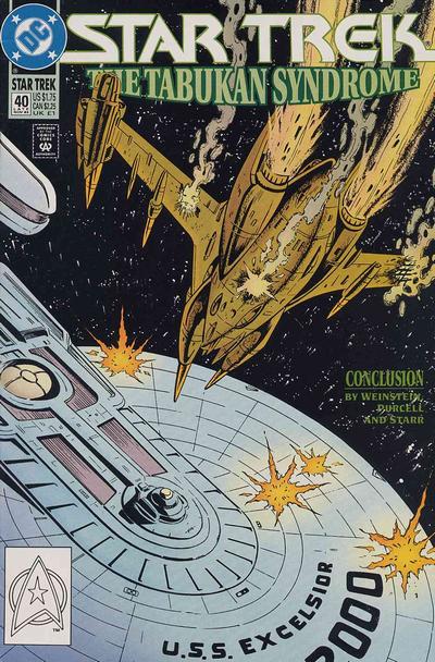 Star Trek 1989 #40 Direct ed. - back issue - $3.00