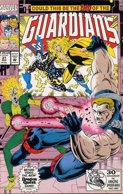 Guardians of the Galaxy 1990 #31 Direct ed. - back issue