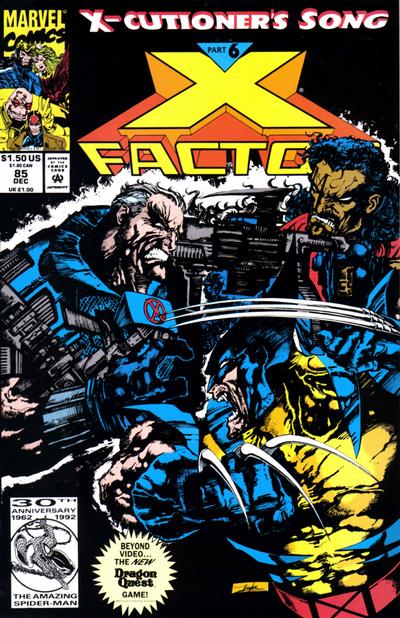 X-Factor 1986 #85 Direct ed. - back issue - $4.00