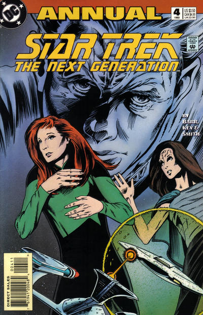 Star Trek: The Next Generation Annual 1990 #4 Direct Sales - back issue - $2.00