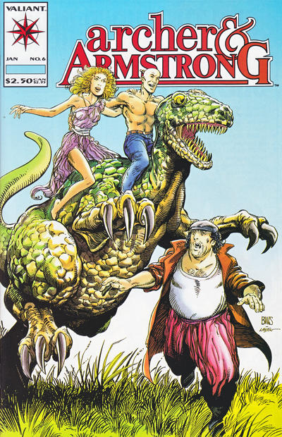 Archer & Armstrong 1992 #6 - back issue