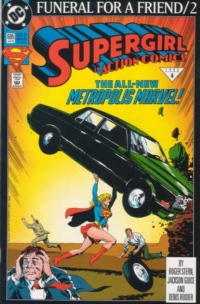 Action Comics 1938 #685 Direct ed. - back issue - $5.00