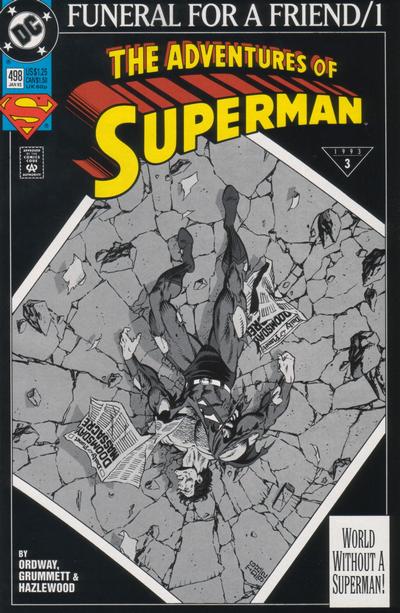 Adventures of Superman 1987 #498 Direct ed. - back issue