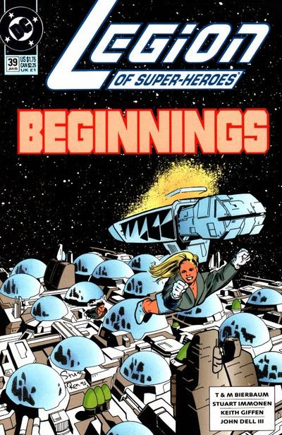 Legion of Super-Heroes 1989 #39 - back issue