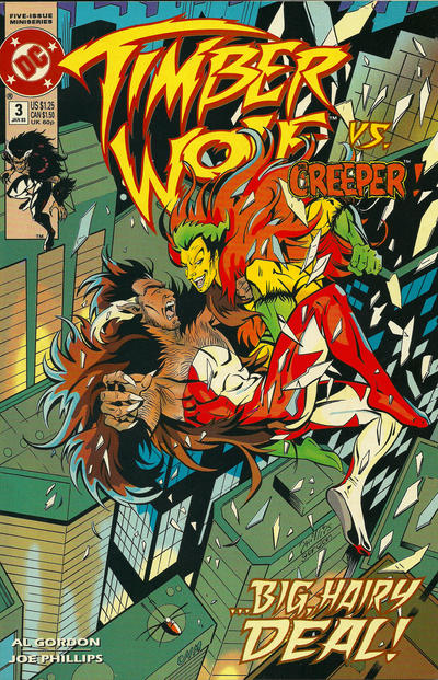 Timber Wolf 1992 #3 - back issue