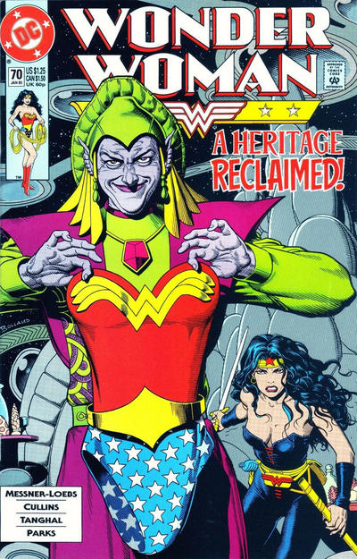 Wonder Woman 1987 #70 Direct ed. - back issue