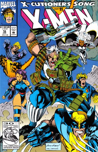X-Men 1991 #16 Direct ed. - back issue