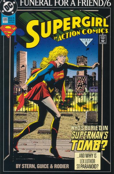 Action Comics 1938 #686 Direct ed. - back issue