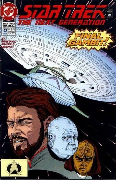 Star Trek: The Next Generation 1989 #43 Direct ed. - back issue - $4.00