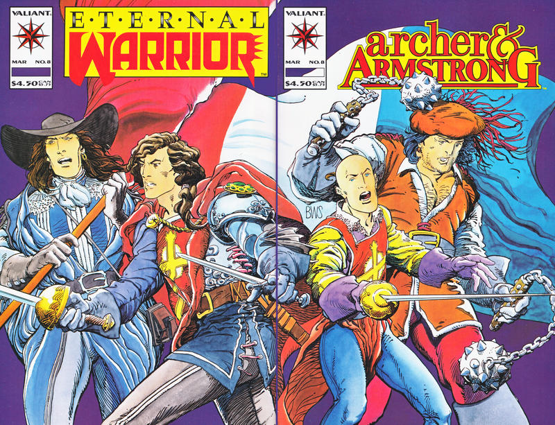 Archer & Armstrong 1992 #8 - back issue