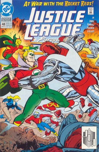 Justice League Europe 1989 #48 Direct ed. - back issue - $1.00
