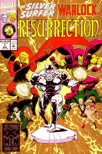 Silver Surfer / Warlock: Resurrection 1993 #1 - back issue - $3.00