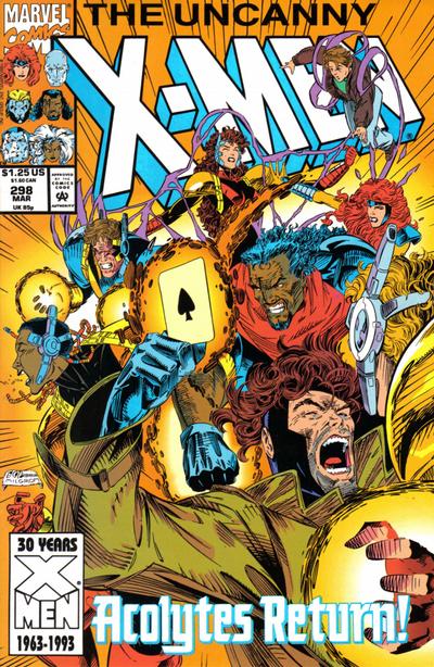 The Uncanny X-Men 1981 #298 Direct ed. - back issue - $5.00
