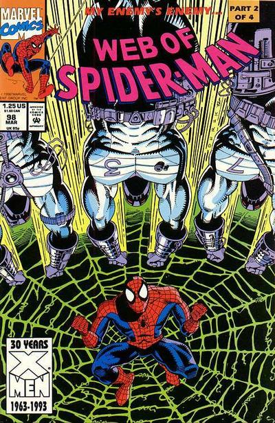 Web of Spider-Man 1985 #98 Direct ed. - back issue - $4.00