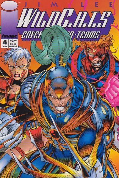 WildC.A.T.s: Covert Action Teams 1992 #4 Direct ed. - back issue