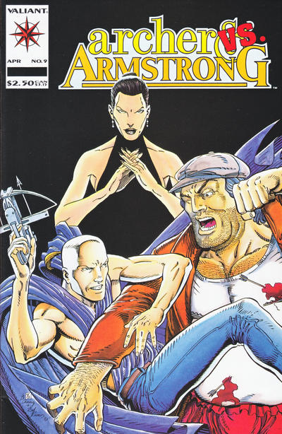 Archer & Armstrong 1992 #9 - back issue - $2.00