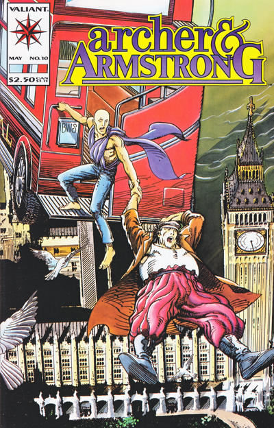 Archer & Armstrong 1992 #10 - back issue - $2.00