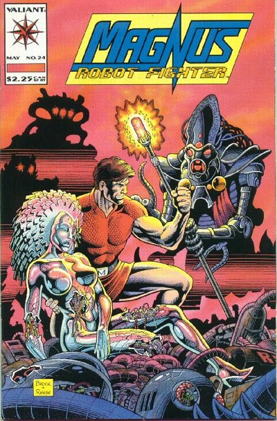 Magnus Robot Fighter 1991 #24 - back issue
