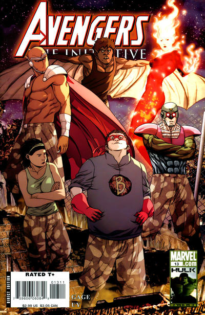 Avengers: The Initiative 2007 #13 Standard Cover - back issue - $4.00