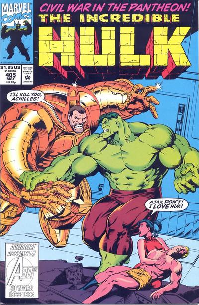 The Incredible Hulk 1968 #405 Direct ed. - back issue - $3.00