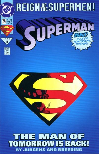 Superman 1987 #78 [Collector's Edition] - back issue