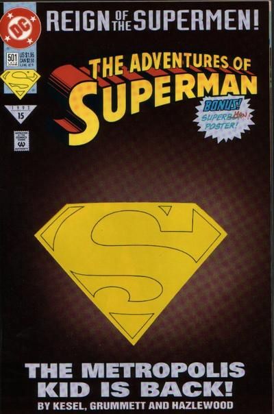 Adventures of Superman 1987 #501 [Collector's Edition] - back issue - $2.00
