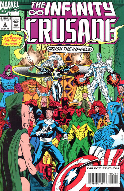 Infinity Crusade 1993 #2 Direct Edition - back issue