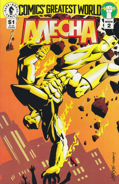 Comics' Greatest World: Mecha 1993 #[Week 2] - back issue - $2.00