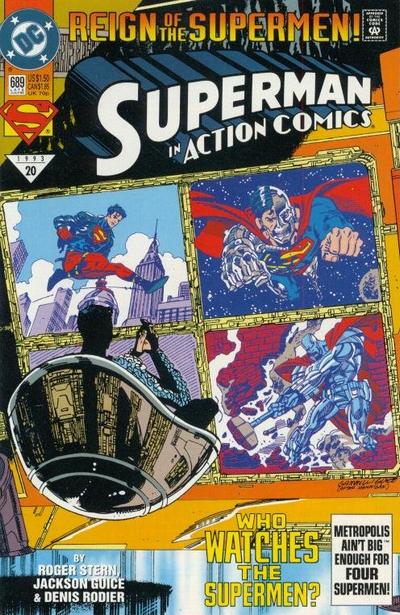 Action Comics 1938 #689 Direct ed. - back issue - $6.00