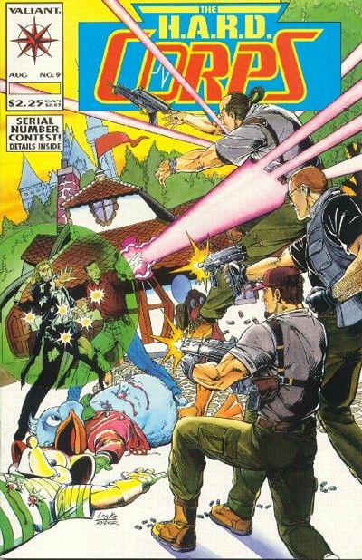 The H.A.R.D. Corps 1992 #9 - back issue