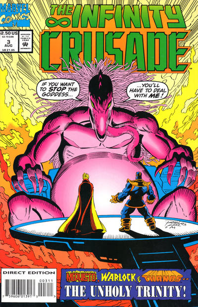 Infinity Crusade 1993 #3 Direct Edition - back issue