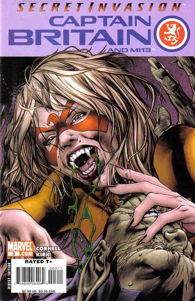 Captain Britain and MI: 13 2008 #3 - back issue - $3.00