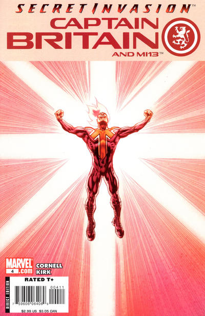 Captain Britain and MI: 13 2008 #4 - back issue
