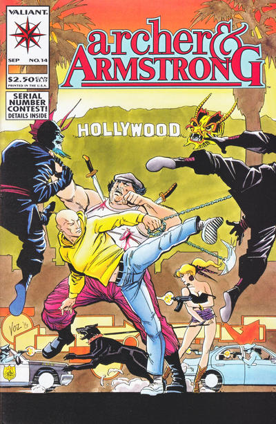 Archer & Armstrong 1992 #14 - back issue - $2.00