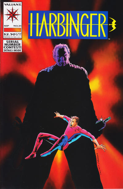 Harbinger 1992 #21 - back issue - $2.00