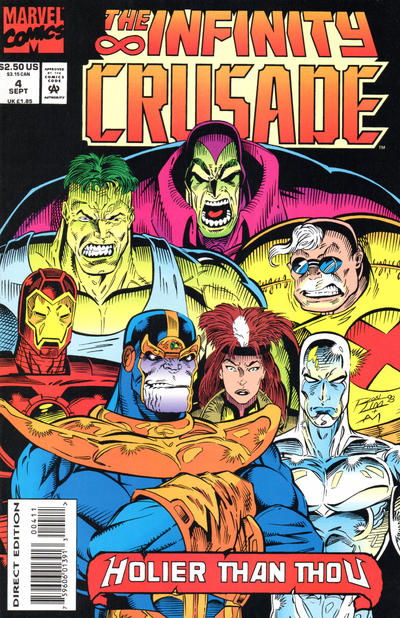 Infinity Crusade 1993 #4 Direct Edition - back issue