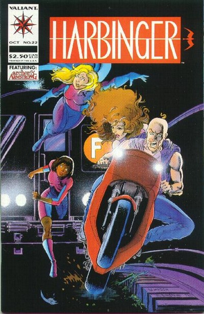 Harbinger 1992 #22 - back issue - $2.00