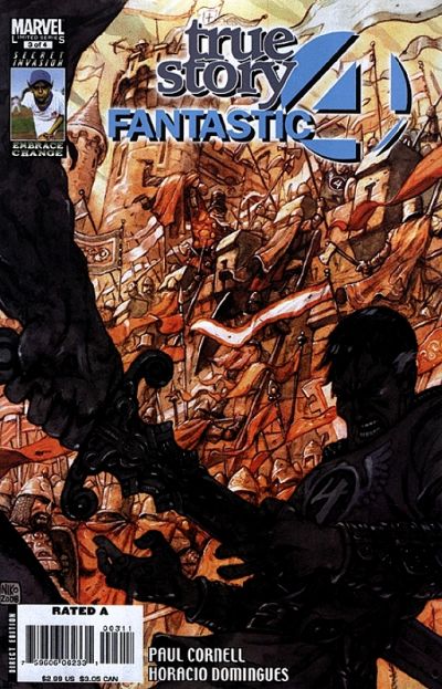Fantastic Four: True Story 2008 #3 - back issue - $3.00