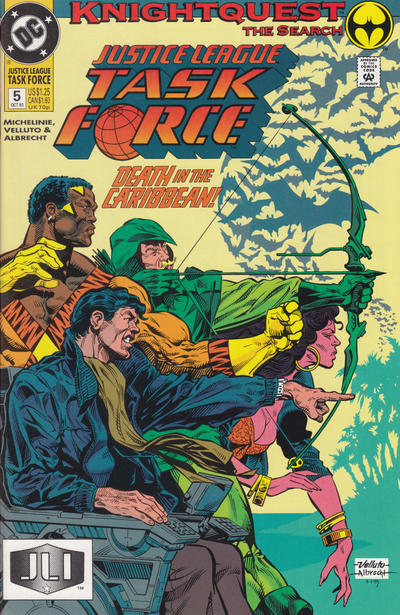 Justice League Task Force 1993 #5 - back issue - $3.00