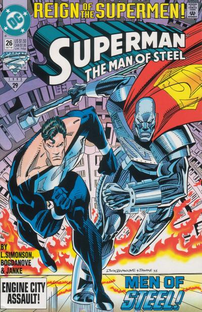 Superman: The Man of Steel 1991 #26 Direct ed. - back issue