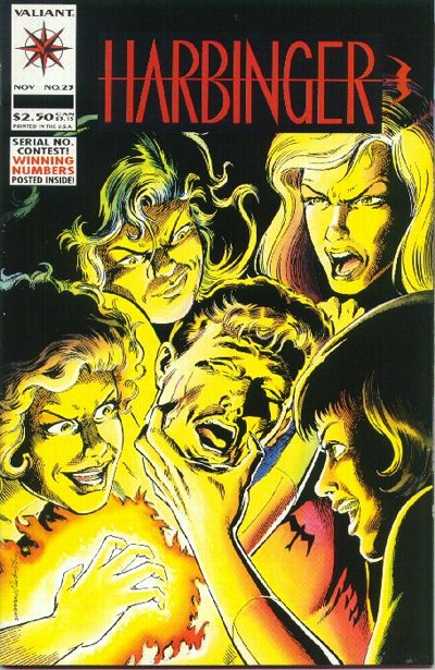 Harbinger 1992 #23 - back issue - $2.00