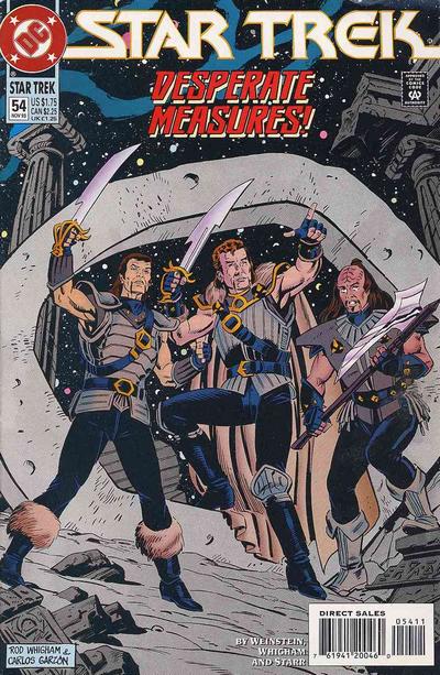 Star Trek 1989 #54 Direct Sales - back issue - $3.00