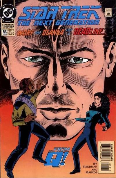 Star Trek: The Next Generation 1989 #53 Direct Sales - back issue - $3.00
