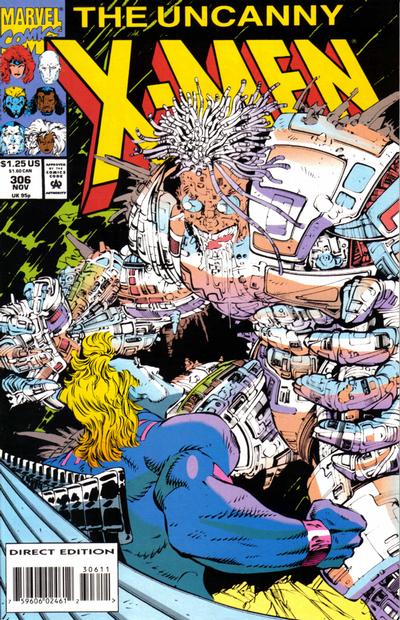 The Uncanny X-Men 1981 #306 Direct ed. - back issue - $3.00