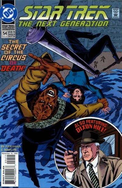 Star Trek: The Next Generation 1989 #54 Direct Sales - back issue