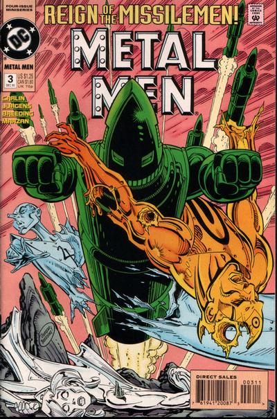 Metal Men 1993 #3 - back issue