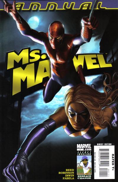 Ms. Marvel Annual 2008 #1 - back issue - $3.00