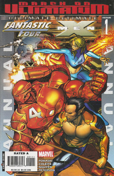 Ultimate Fantastic Four / Ultimate X-Men Annual 2008 #1 - back issue