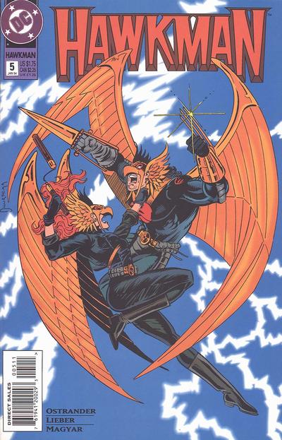 Hawkman 1993 #5 - back issue - $2.00