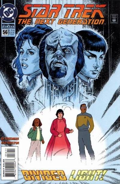 Star Trek: The Next Generation 1989 #56 Direct Sales - back issue